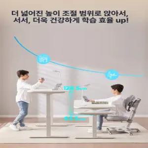 0번출구 수동모션데스크 테이블 스탠딩 높낮이조절