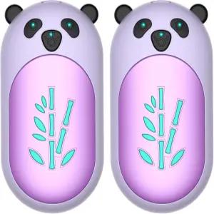 핸드 워머 충전식 2팩 6000mAh 전기 재사용 가능 20시간 장시간 난방 여성용 휴대용 포켓 히터 야외 캠핑