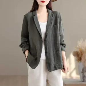 밴널스샵 여자 캐주얼 효모 정장 귀족 자켓 기성복 코트 HO3