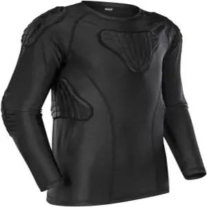 야구 무술용 TUOY 청소년 패딩 가슴 축구 갈비뼈 보호 셔츠 롱 슬리브