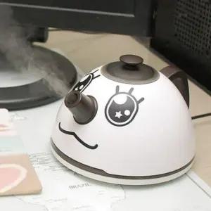 귀여운가습기 페이스 티팟 초음파 미니 주전자 가습기 이모티콘