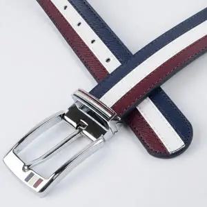 [콩심팥심]남성 캐주얼 골프 벨트 삼색포인트 남자 골프바지 청바지 가허리띠