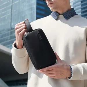 비즈니스 파우치 남성 손목 가방 클러치 출퇴근용 백