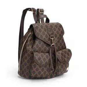 [센트럴몰]트렌디 백팩 미니 레더 패턴 모던 포켓 클래식 여성