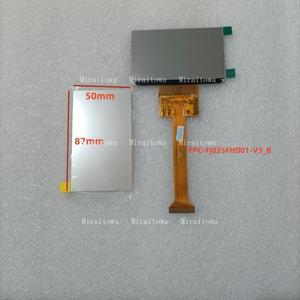 새로운 오리지널 FPC-FJ035FHD01-V3-B HY350 프로젝터 편광 유리 LCD 디스플레이 화면