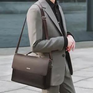 회사원남자가방 30대 남성 회사 사무 가방 업무용 토트백 크로스백