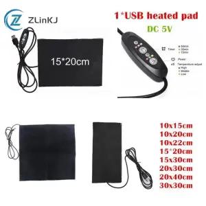 풋워머 발난로 온열기 USB 온열 히터 패드 바디 발 마사지 겨울 휴대용 마우스패드 신발 골프 건강 관리용