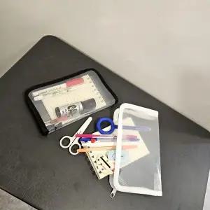 정리의 신 A6 투명 지퍼 파일 파우치