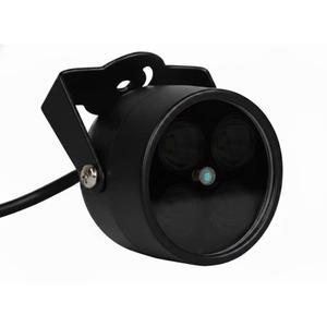 호환 12V 4-LED 어레이 적외선 조명기 850nm 파장 광각 IR IP66 방수 야간 투시