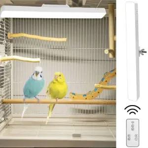 앵무새횟대 새장 조명 램프 앵무새 케이지 Led 야간 배선 새 사육