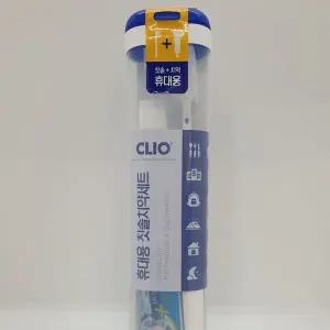 크리오 휴대용 여행용 칫솔치약세트 1개