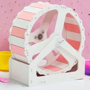 햄스터 쳇바퀴 21cm 다람쥐 만들기 재료 케이지