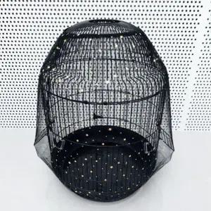 새장 커버 케이지 덮개 메쉬 튐방지 보호 XL