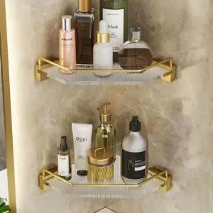 욕실수납장 욕실 화장실 수납 벽걸이 코너 선반 수납장 벽선반