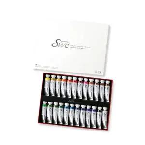 수채화물감 24색 15ml 1P 미술 화방 문구 학용품 화구