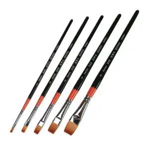 구성 붓 5본조 1P 미술 그림 디자인 학용품 화구 화방