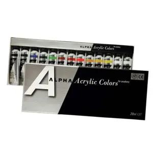 실버 아크릴물감 13색 20ml 1SET 미술 화방 문구 화구