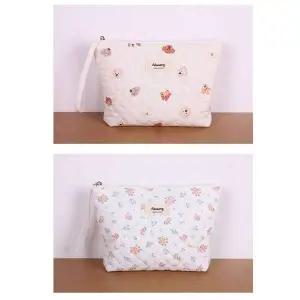 [RIZPICK]누빔가방 국내 순면 다용도 누빔 기저귀 파우치 선택 미니백