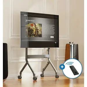 [노스바유]NB 전동 이동식 TV 거치대 전자칠판 스탠드 P150
