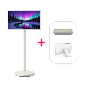 [LG]전자 27LX6TPGA 스탠바이미 2 + 원클릭 스탠드 + 전용스피커