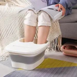 접이식 바스켓 발마사지 족욕바구니 튼튼한 발족욕통 족욕