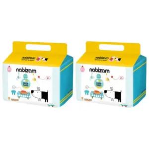 나비잠 밴드형 기저귀 코지 아기 선물 공용 중형 X2팩