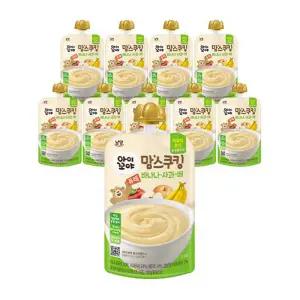 남양 맘스쿠킹 이유식 바나나 사과 배 (6개월) 10개
