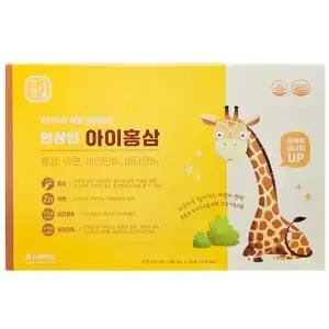 한삼인 아이 홍삼 20ml x 30포 2박스 어린이 키즈 홍삼