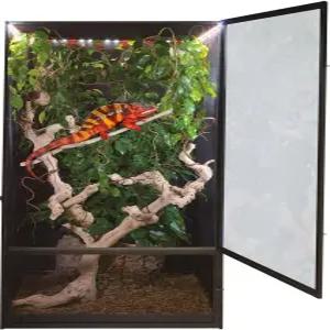 동물원 메드 레프티브리즈 LED 디럭스 야외 알루미늄 스크린 서식지 X-대형 24L x 24W 48H