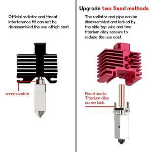 완전 조립된 핫엔드, 팬 업그레이드 2.0 및 노즐 포함, Bambu Lab X1 P1P P1S용, Carbon