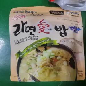 라밥 이지밥 일회용 라밥 라면밥 발열도시락 (라면애밥 나가사끼 짬뽕 110g 5개)