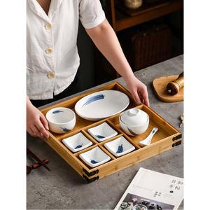 일식민박 조찬식기 창의도자기 쟁반 세트 산후조리 빈티지 일식 칸막이 찬합