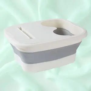 발바닥 찜질 케어존 다용도 발족욕통 바구니 족욕기