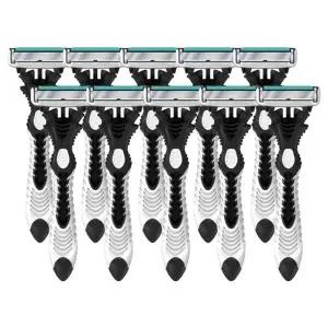 [RIZPICK]페이스면도기 6중날 10개입 페이스6 6중날면도기 대용량면도기