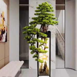 대형 인조 소나무 장식 연회장 감성 조경 집들이