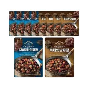 차오차이 130 직화간짜장 180g, 5개 + 특제짜장 180g, 5개