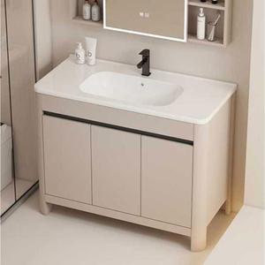 대형 세면대 수납장 벽걸이형 간이 카페 900 화장실 하부장