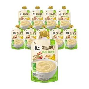 [남양]남양 맘스쿠킹 이유식 바나나 사과 배 (6개월) 10개