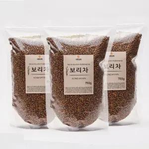 50년전통대현상회 국산 보리차 750gx3개세트