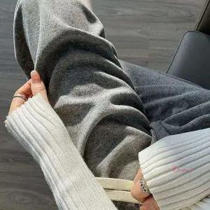 여성용 팬츠 가을용 신축 일자핏 밴딩pqr633