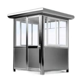 스텐 경비실 부스 야외 흡연실 간이 초소 철제 창고