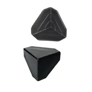 플라스틱 코너 보호대 충돌 방지 기둥 삼각 코너캡 제품 보호용 선물 보호캡