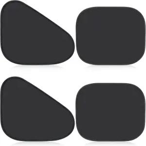 4PCS 자동차 창문 그늘 측면 선쉐이드 앞뒤 덮습니다