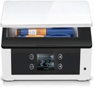 UZIAH 인슐린 냉장 박스 12시간 미니 냉장고 쿨러 여행용 케이스 2-8도 휴대용 자동차 배터리 1개