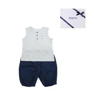 [갤러리아] 네이비무소상하(A13-13010) 출산,백일,돌 축하아기옷,어린이집드원룩