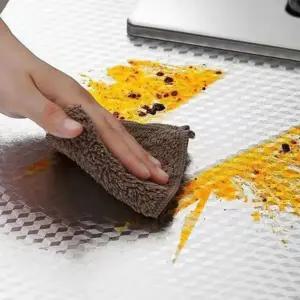 주방 시트지 싱크대 타일 방수 오염방지 바닥 부착