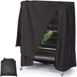 Fhiny 새장 커버 방수 굿나잇 블랙아웃 앵무새 잉꼬 작은 동물 수면을 위한 내구성 있는 세척 가능한 방풍
