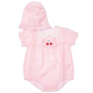 [갤러리아] (압소바출산,백일,귀여운유아복)펠레반소바디슈트(모자)(A13-10626)