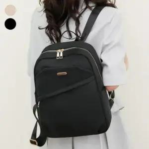 심플 가벼운 여성 백팩 데일리 대학생 회사원