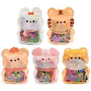 깜도리2 혼합 구디백 캔디 간식 칭찬간식 소 나들이 답례품 캐러멜 포장 젤리 5개입